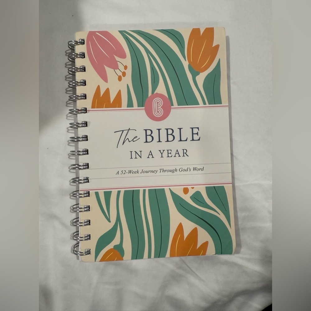 Colorful Bible in a Year Journal